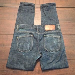 VTG Naked & Famous Super Guy Selvage Jeans 33x34